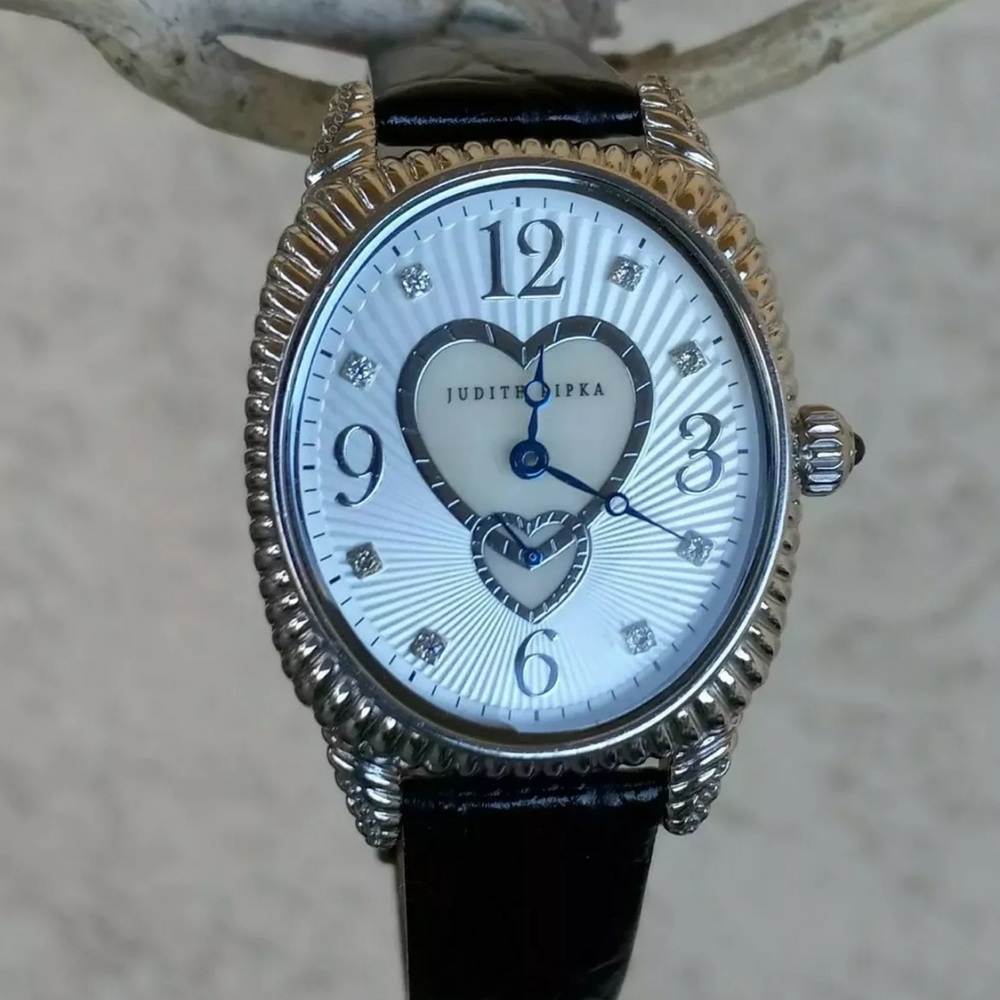 Judith Ripka Mother of Pearl watch